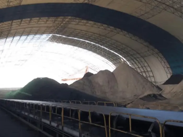 嘉峪关煤棚料仓网架